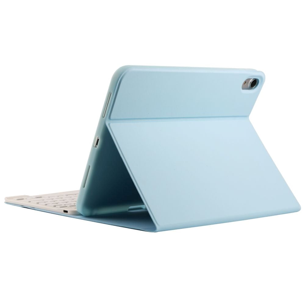 iPad 11" (2025) / iPad 10.9" (2024/2022) Tech-Protect Keyboard Deksel Med Pencil Holder - Engelsk Layout - Blå