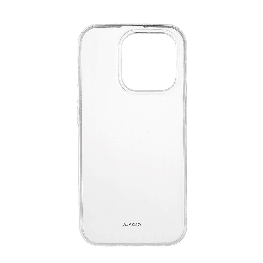 iPhone 15 Pro Max Onsala 100 % Resirkulert Plast Deksel - Gjennomsiktig