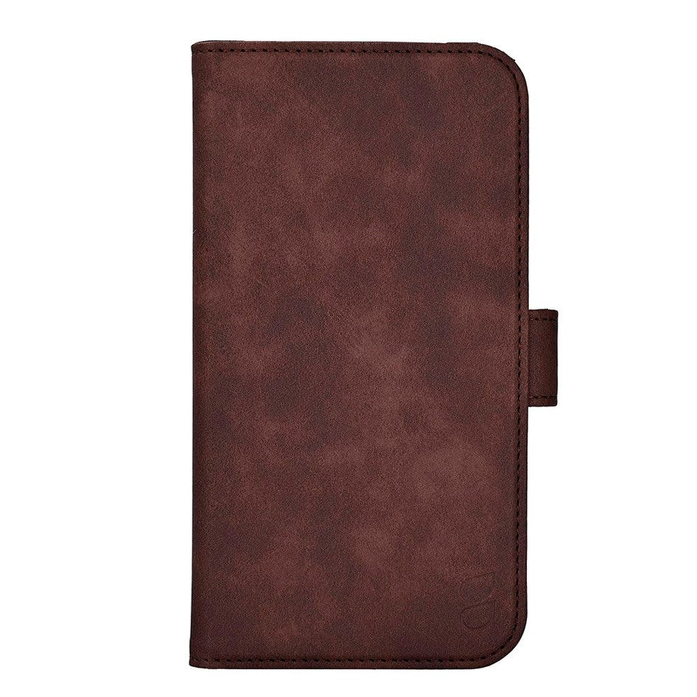 iPhone Air GEAR Kunstskinn Flip Deksel - MagSafe Kompatibel - Brun