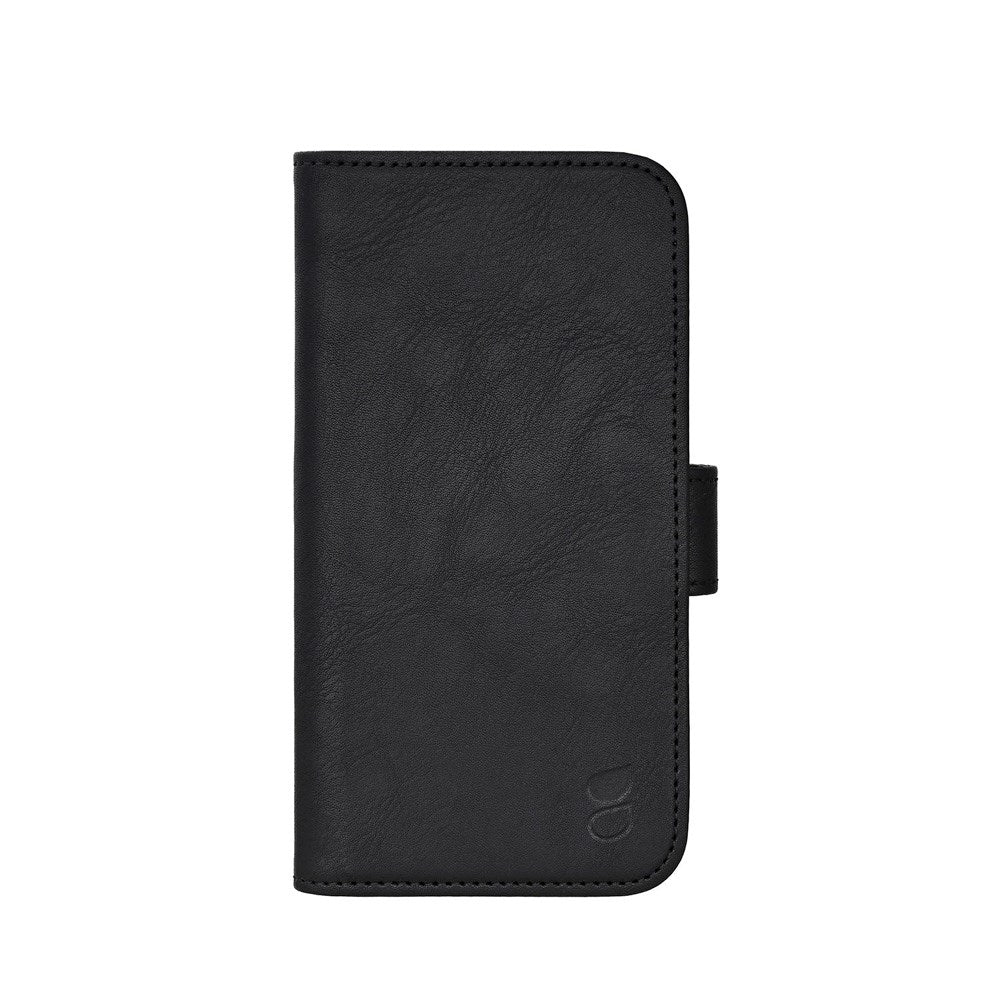 iPhone 17e / 16e GEAR Kunstskinn Flip Deksel - MagSafe Kompatibel - Svart