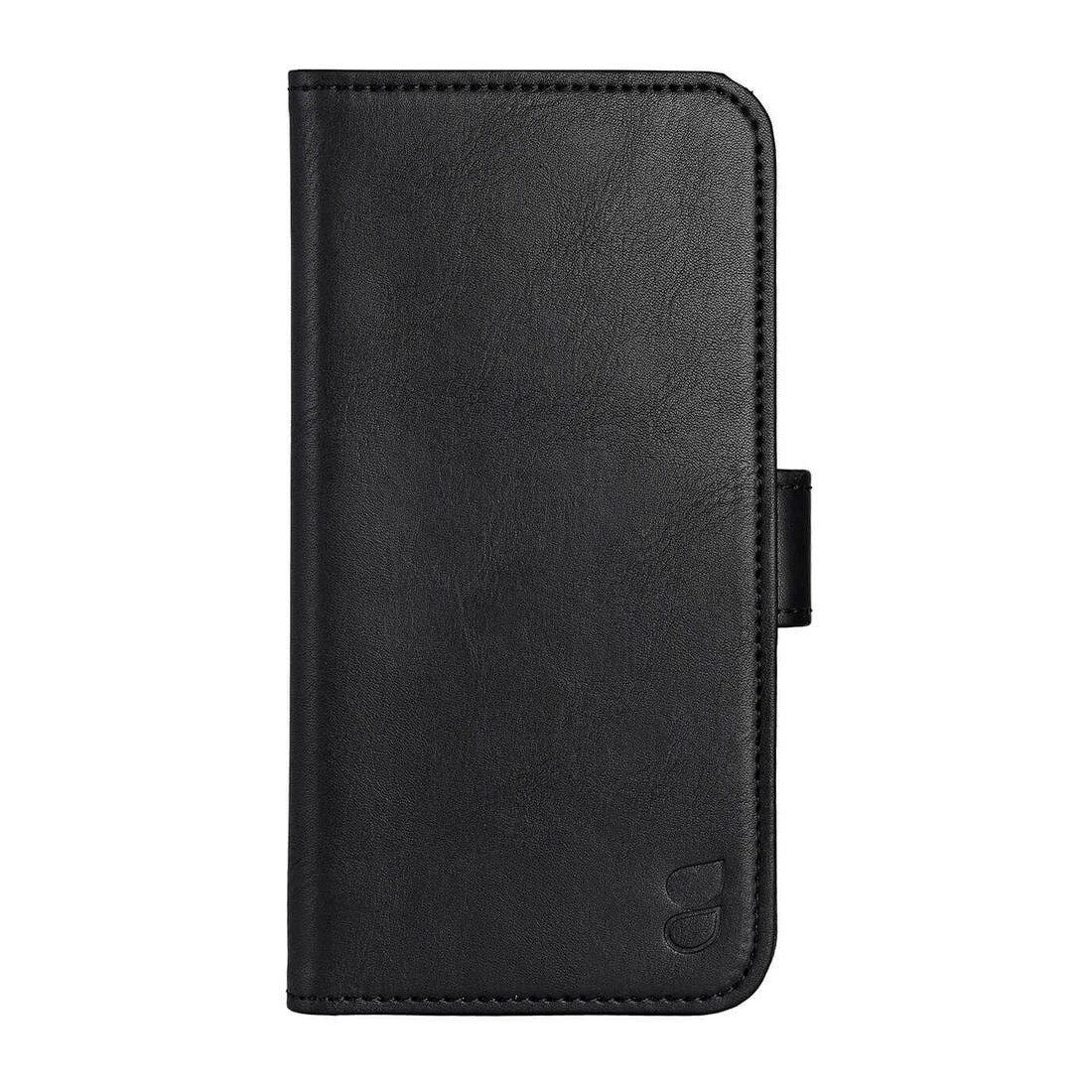iPhone 16 Pro GEAR Wallet - Flip Deksel i Kunstskinn med Lommebok for 3 Kort - Svart