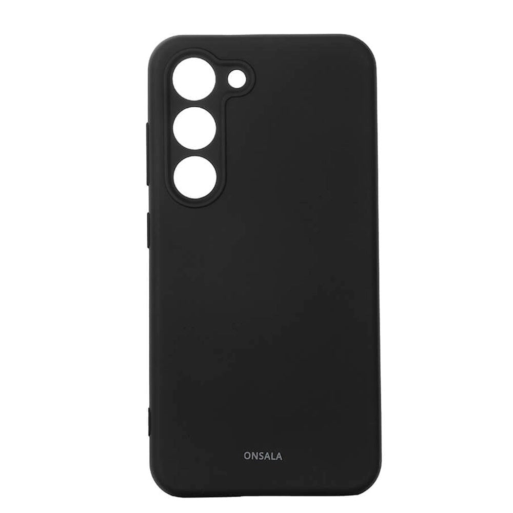 Samsung Galaxy S23 Onsala Silikon Deksel - Svart