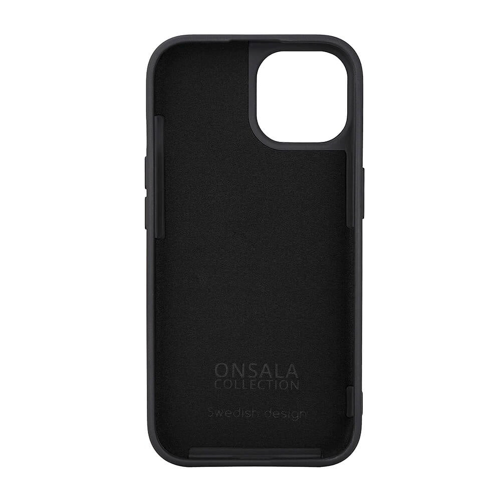 iPhone 15 Onsala Silikon Deksel - MagSafe-kompatibelt - Svart