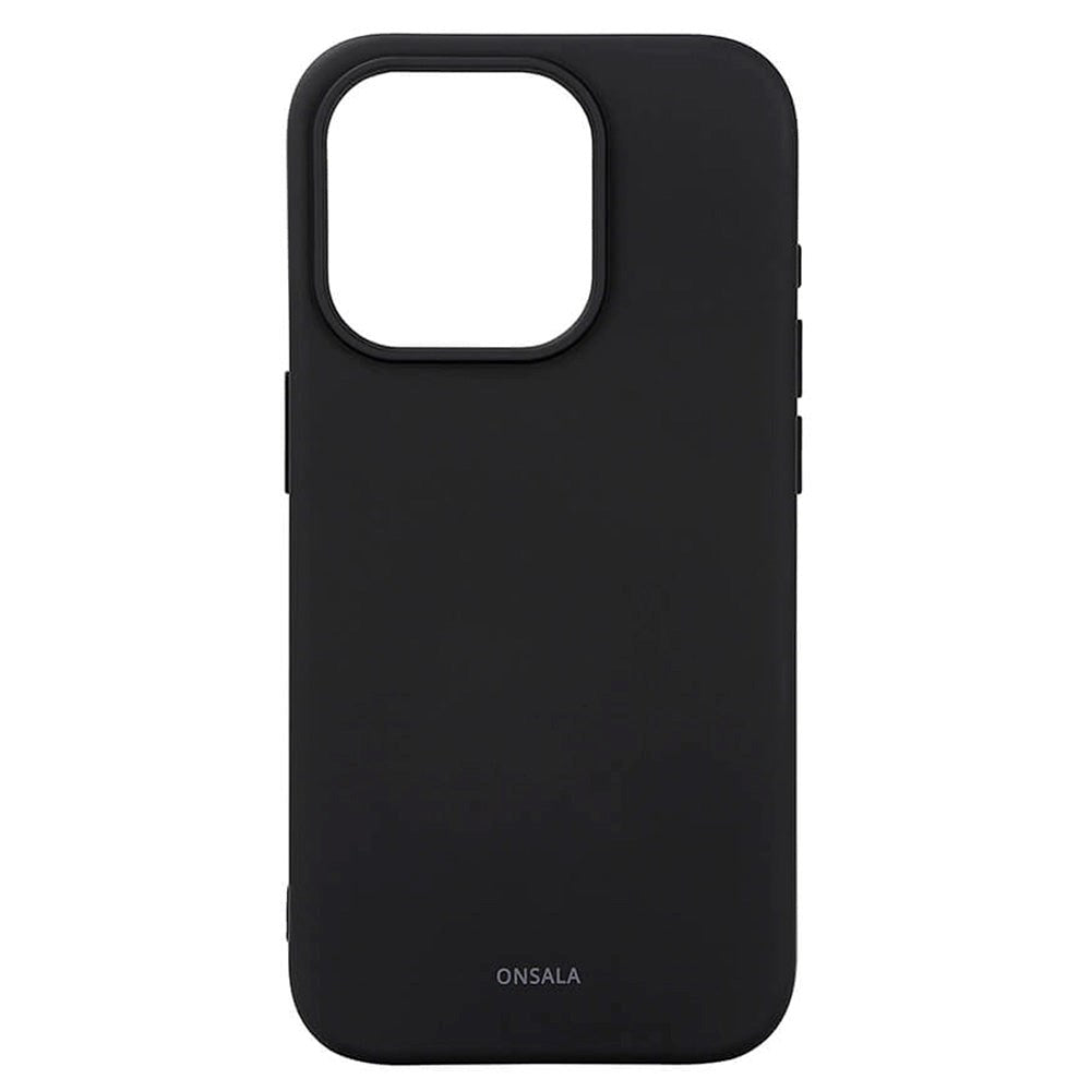 iPhone 15 Pro Onsala Silikon Deksel - MagSafe-kompatibelt - Svart