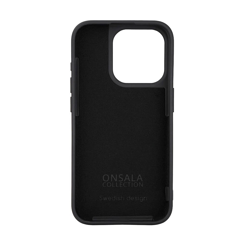 iPhone 15 Pro Onsala Silikon Deksel - MagSafe-kompatibelt - Svart