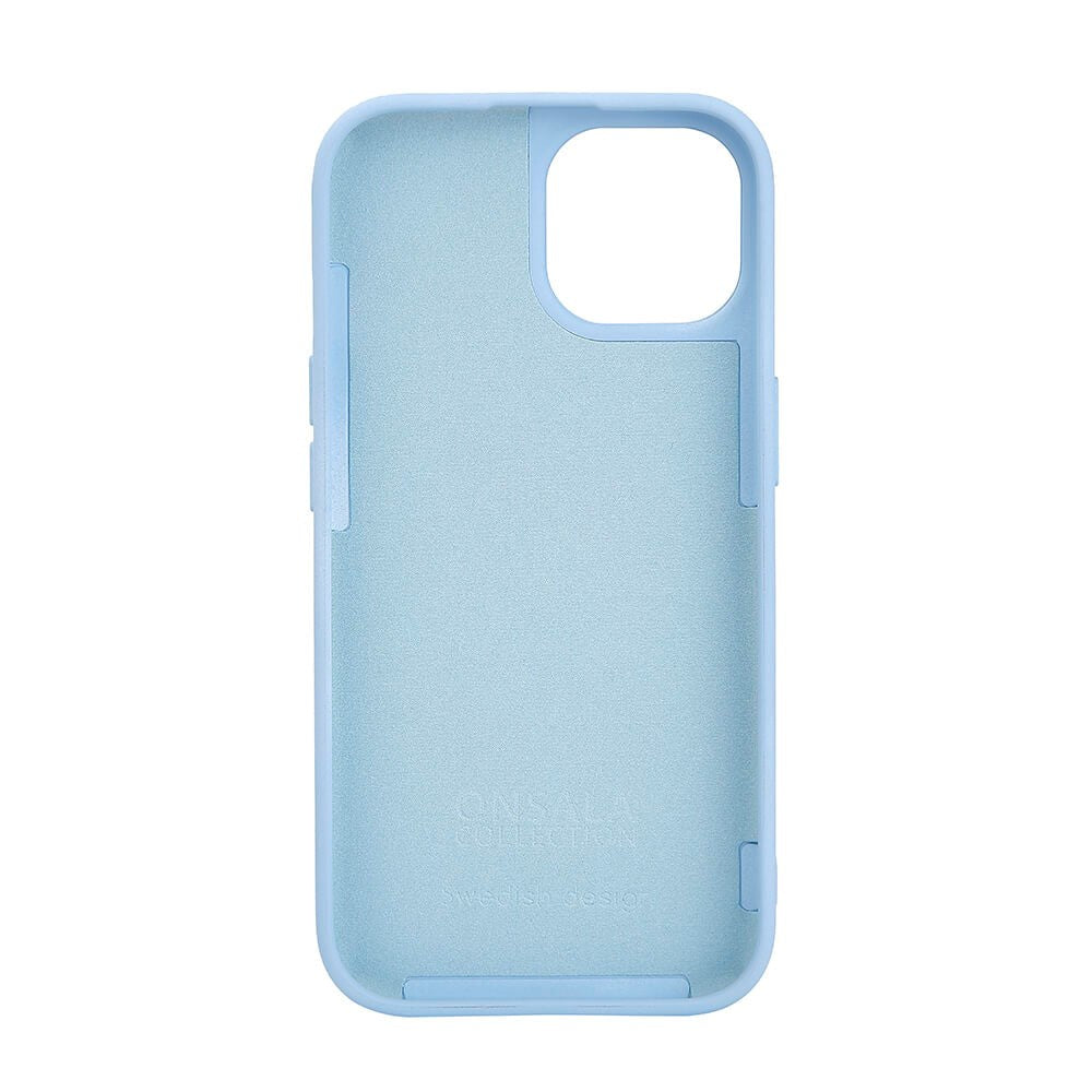 iPhone 15 Onsala Silikon Deksel - MagSafe-kompatibelt - Light Blue