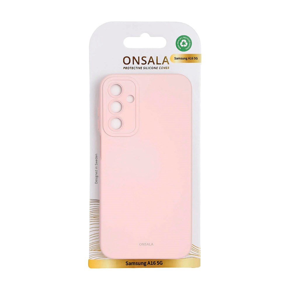 ONSALA Samsung Galaxy A16 Silicone Back Cover - Rosa
