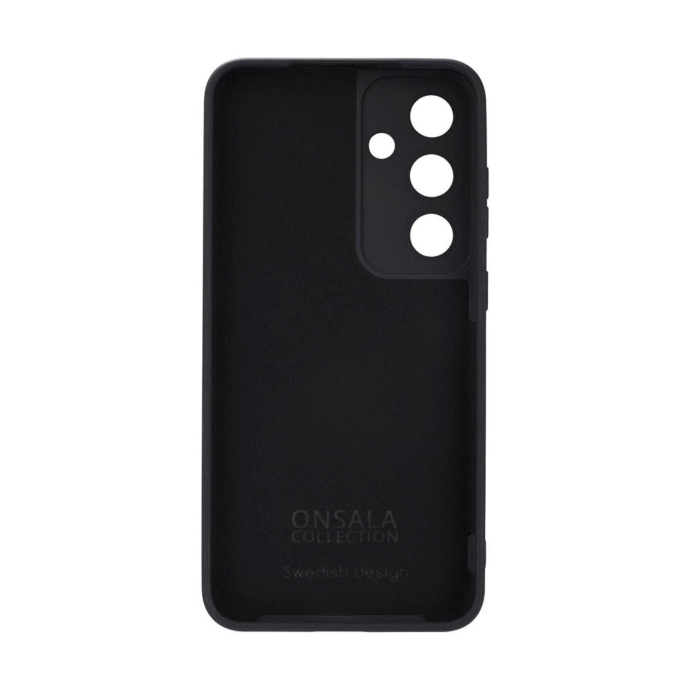 Onsala Samsung Galaxy S25+ (Plus) Silikon Touch Deksel - Black
