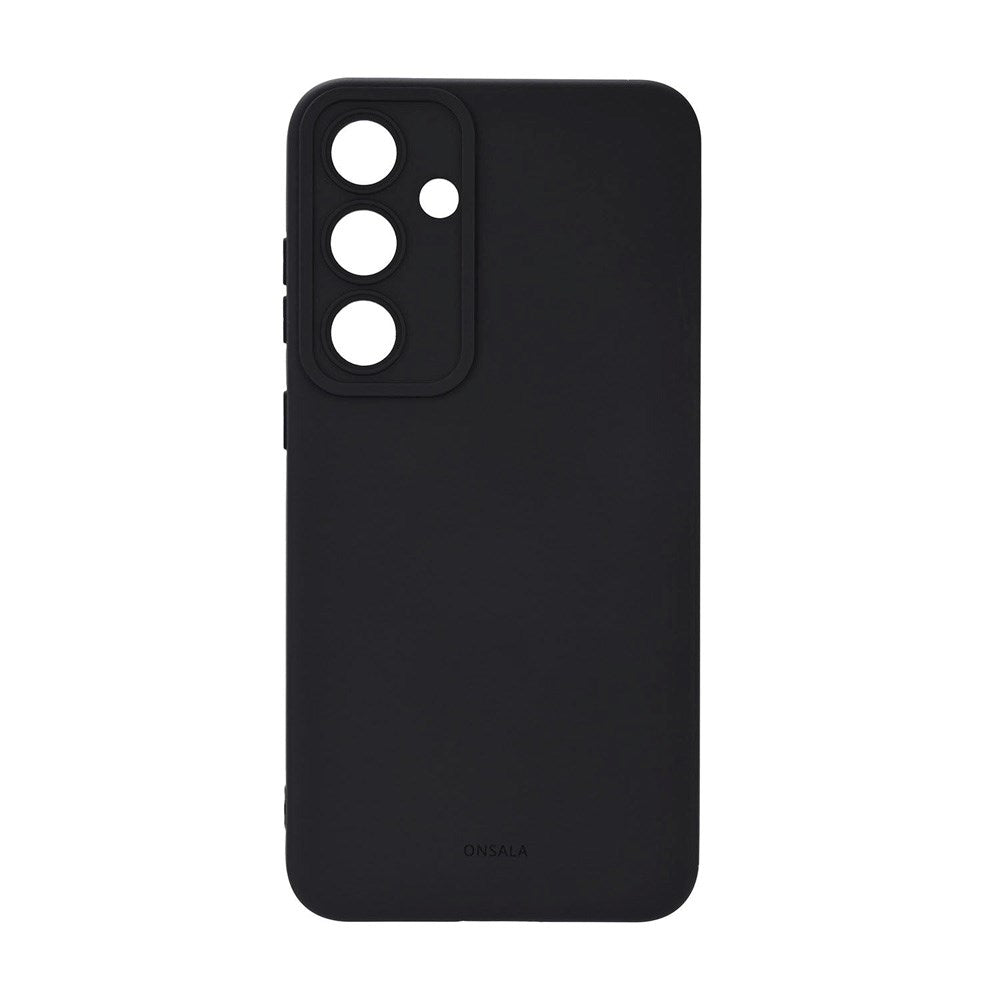 Onsala Samsung Galaxy S25+ (Plus) Silikon Touch Deksel - Black