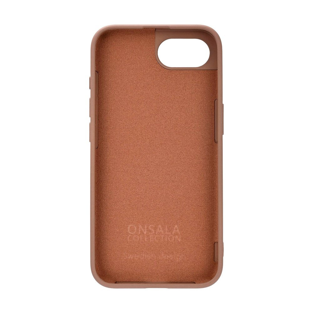 iPhone 17e / 16e Onsala Silikon Deksel - Chocolate