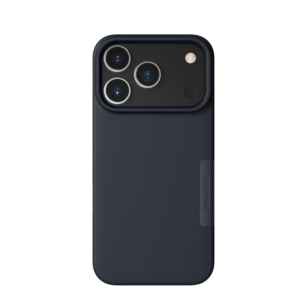 Nudient Thin Case iPhone 17 Pro Deksel - MagSafe Kompatibel - Midwinter Blue