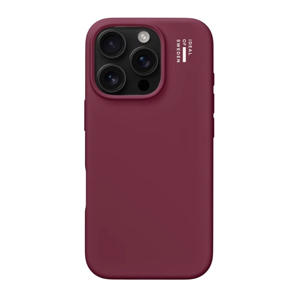 iPhone 16 Pro iDeal Of Sweden Silikon Deksel - MagSafe Kompatibel - Fine Wine