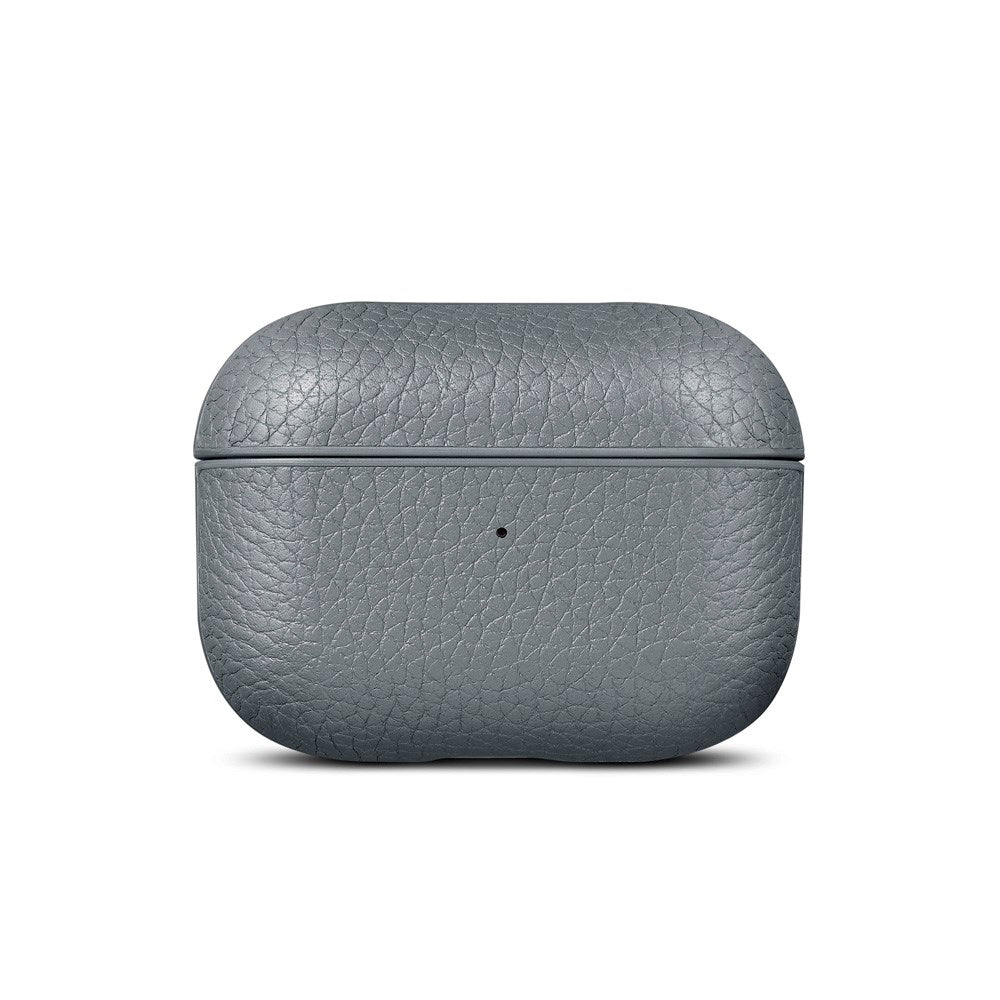 WOOLNUT Apple AirPods Pro (3. gen.) Ekte Skinn Deksel - Grå