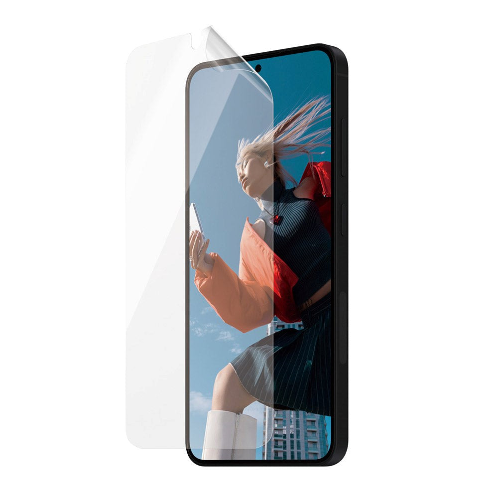Samsung Galaxy S24 PanzerGlass Matrix AntiBacterial Ultra Wide Fit Skjermbeskyttelse - AlignerKit - Platinum Strength - Gjennomsiktig