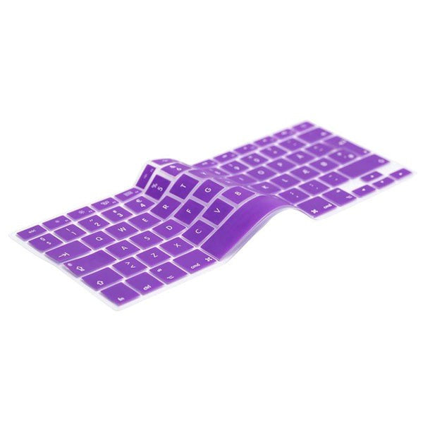 Philbert MacBook Pro 17" / Pro 15" Retina / Pro 15" / Pro 13" Retina / Pro 13" / Air 13" / Air 11" Keyboard Deksel m. Dansk Tastatur - Lilla