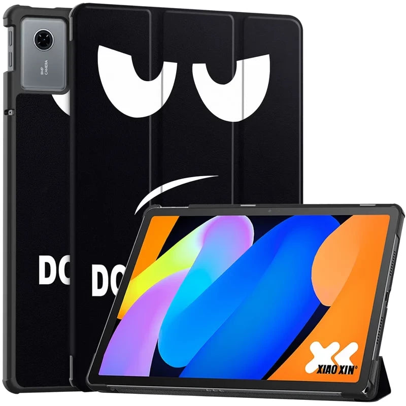 Lenovo Idea Tab 11 EIDERWOOD Kunstskinn Flipp Deksel med Motiv - "Don't Touch Me"