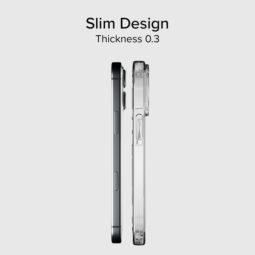 iPhone 16 SBS Skinny Deksel - Gjennomsiktig