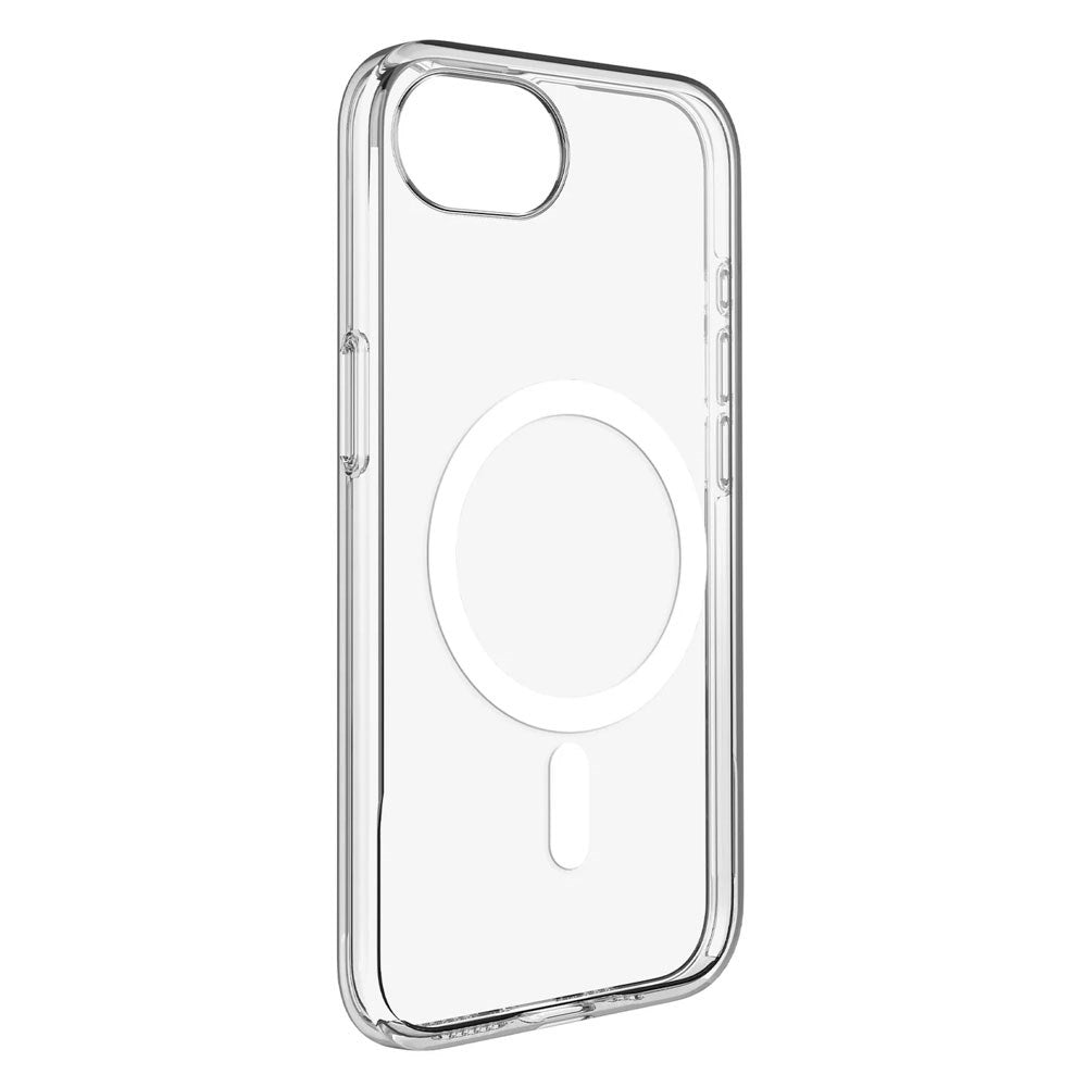 iPhone 17e / 16e PURO LITE MAG Hybrid Deksel - MagSafe Kompatibel - Gjennomsiktig / Hvit