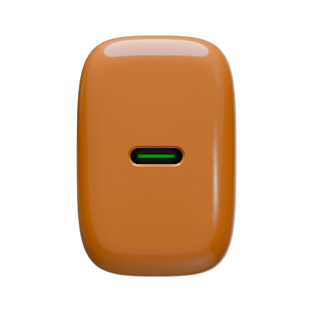 Puro Pro Lite Vegglader 30W med 1 x USB-C & Power Delivery - Oransje
