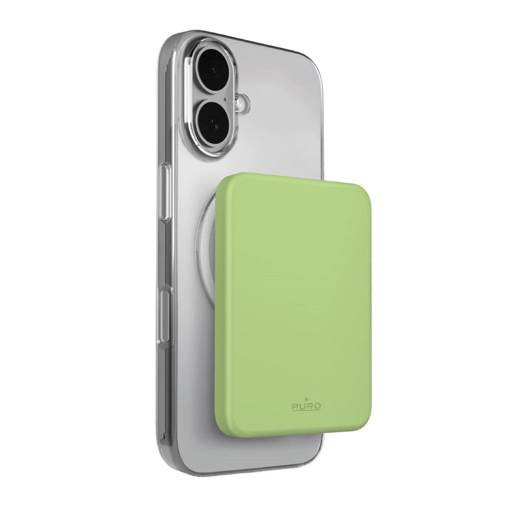 Puro MagSafe Powerbank 4200mAh med USB-C - Grønn