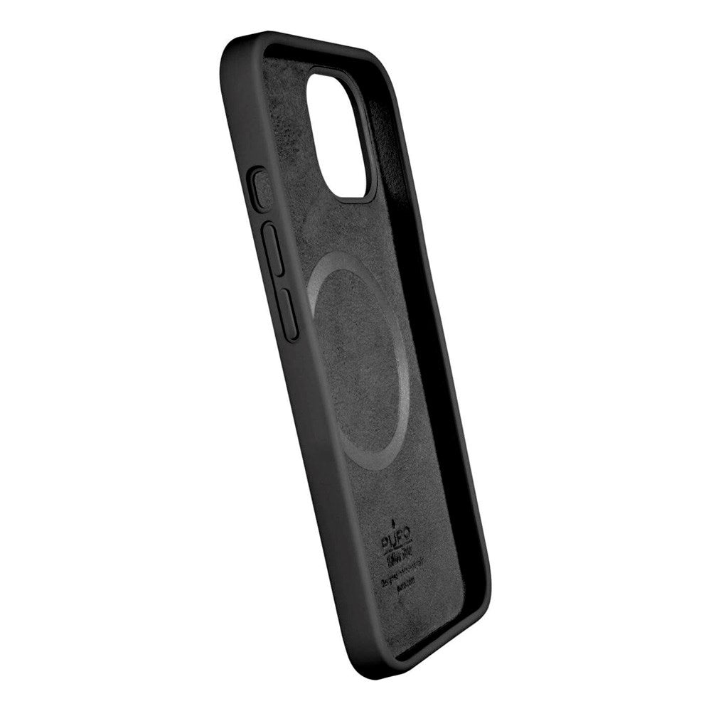 iPhone 13 Mini PURO ICON MAG Silikon Deksel - MagSafe Kompatibel - Svart