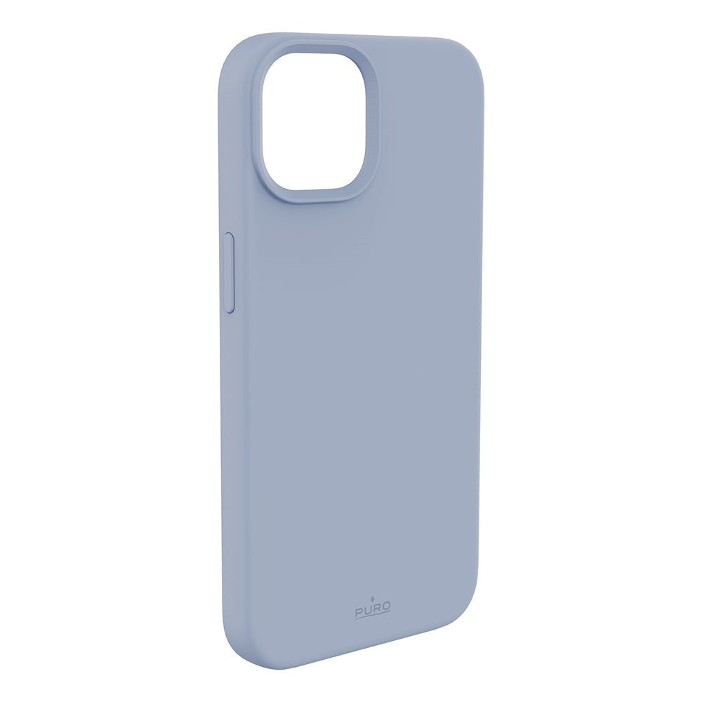 iPhone 14 / 13 Puro Icon Mag Silikon Deksel - MagSafe Deksel - Blå