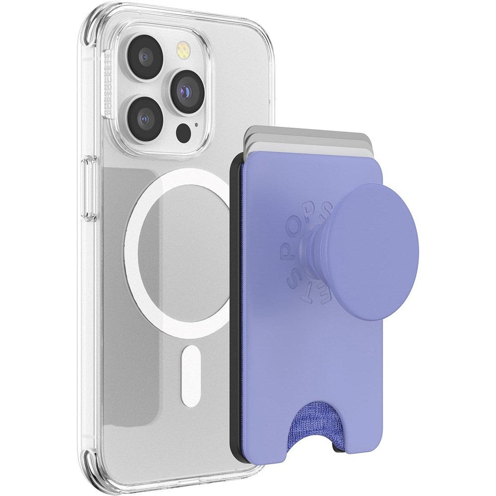 POPSOCKETS MagSafe Grep med Kortholder – Lilla