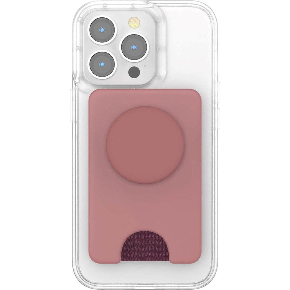 POPSOCKETS PopWallet Clay MagSafe Kortholder - Stativ & Grep