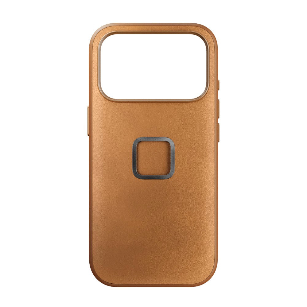 iPhone 17 Pro Peak Design Everyday Fabric Deksel - MagSafe Kompatibel - Tan