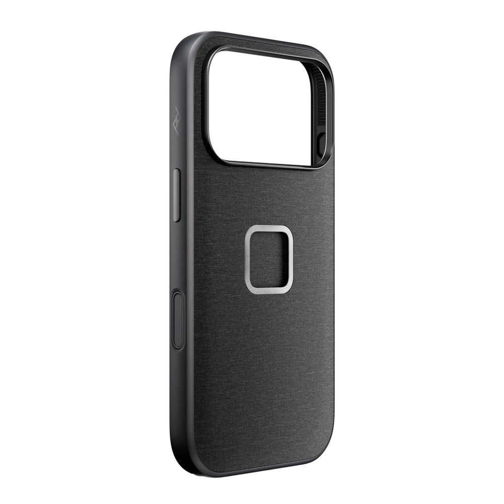 iPhone 17 Pro Peak Design Everyday Fabric Deksel - MagSafe Kompatibel - Charcoal