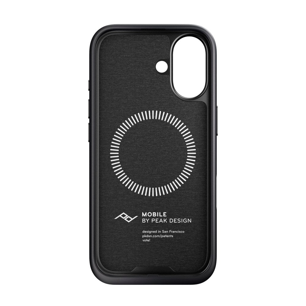 iPhone 17 Peak Design Everyday Fabric Deksel - MagSafe Kompatibel - Charcoal