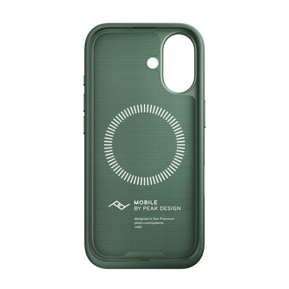 iPhone 17 Peak Design Everyday Fabric Deksel - MagSafe Kompatibel - Sage