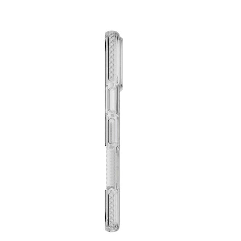 iPhone 17 Pro Max Tech21 EVO Crystal Deksel - MagSafe Kompatibel - Gjennomsiktig / Sølv