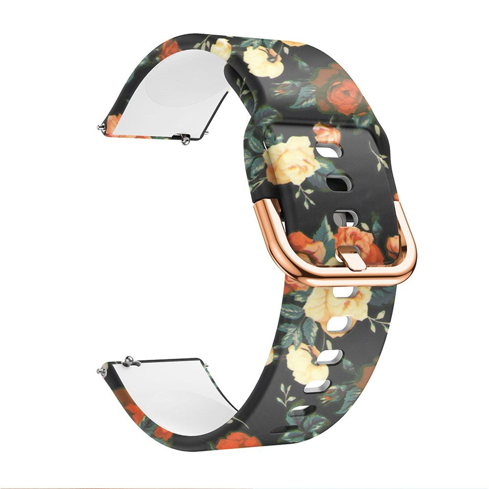 EIDERWOOD Universal (20mm) Smartklokke Silikonrem - Roser
