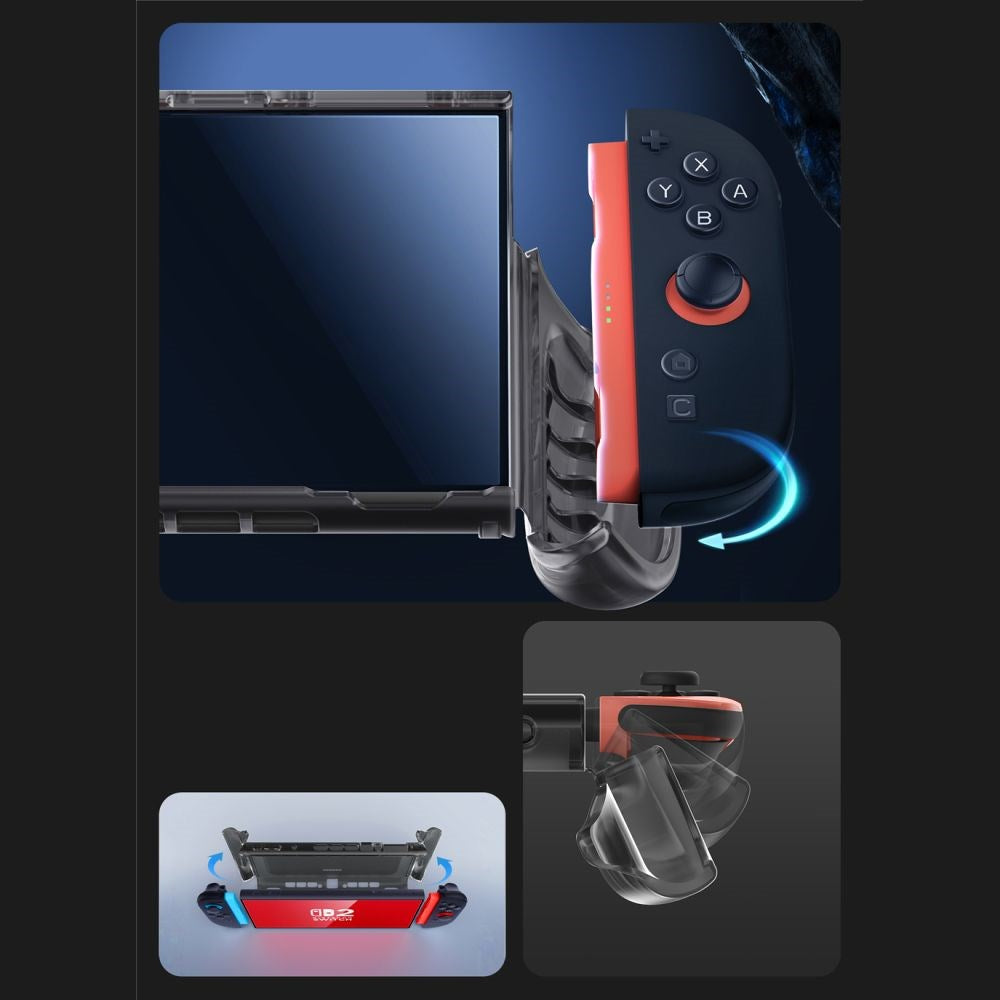 Nintendo Switch 2 SUPCASE Plast Deksel – Svart