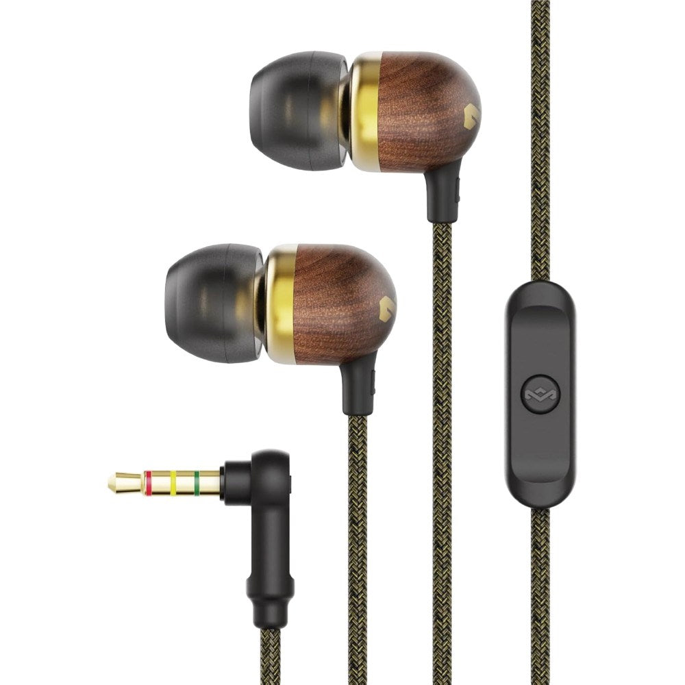 House of Marley Smile Jamaica Jackplugg In-Ear Hodetelefoner - Brass