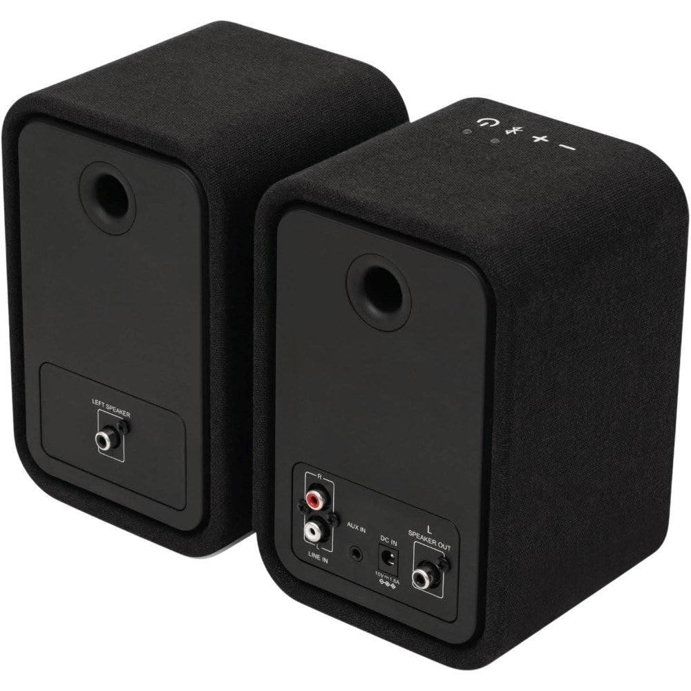 House of Marley Uplift Bookshelf Bluetooth Høyttaler - Svart / Lys Bambus
