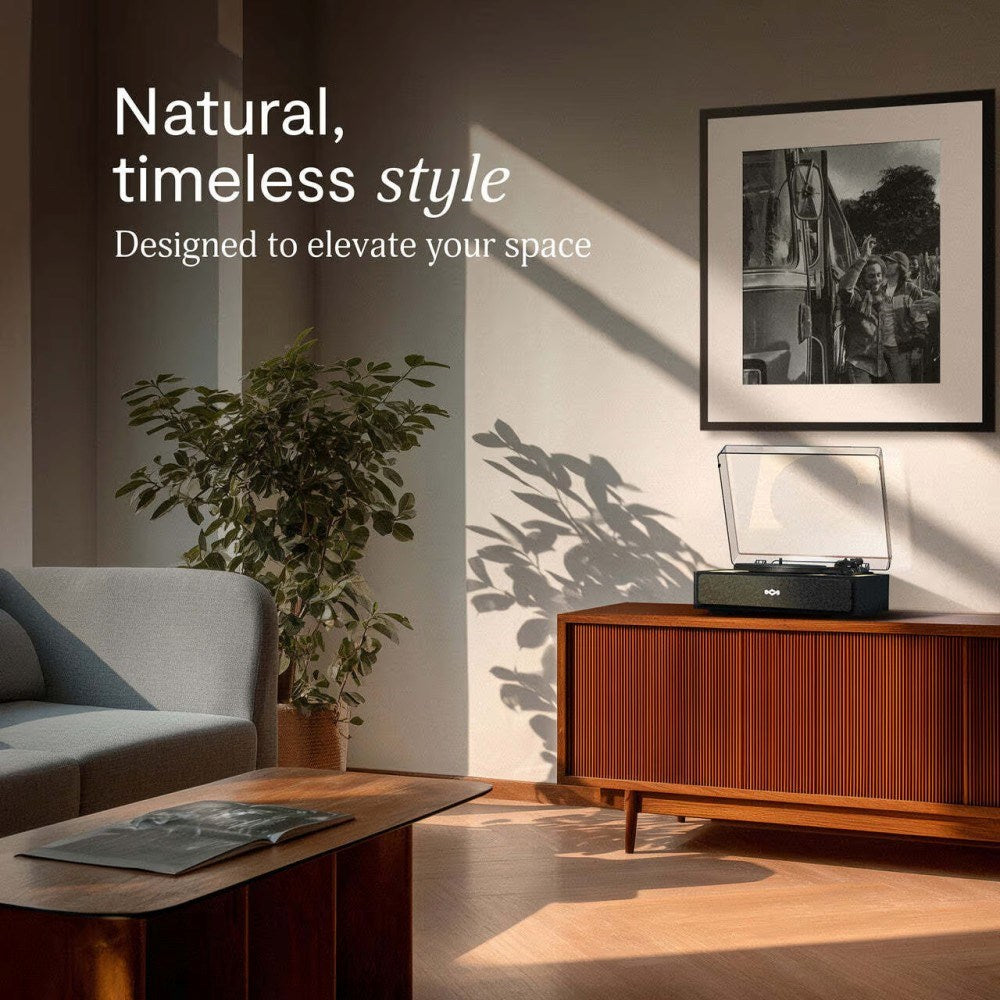 House of Marley Rise Up Platespiller - Svart / Lys Bambus