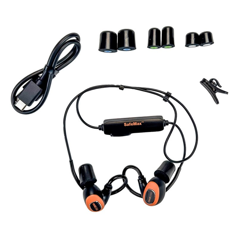 ISOtunes PRO 3.0 Vannavvisende Bluetooth Hørselvern - EN352 - Svart / Oransje