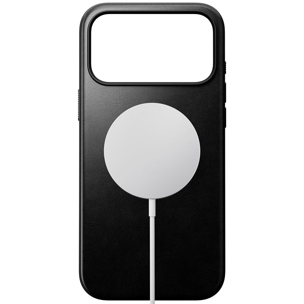 Nomad iPhone 17 Pro Max Modern Horween Leather Case - MagSafe Kompatibel - Black