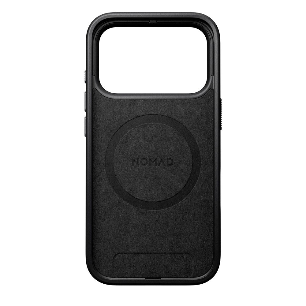 Nomad iPhone 17 Pro Modern Leather Case - MagSafe Kompatibel - Black