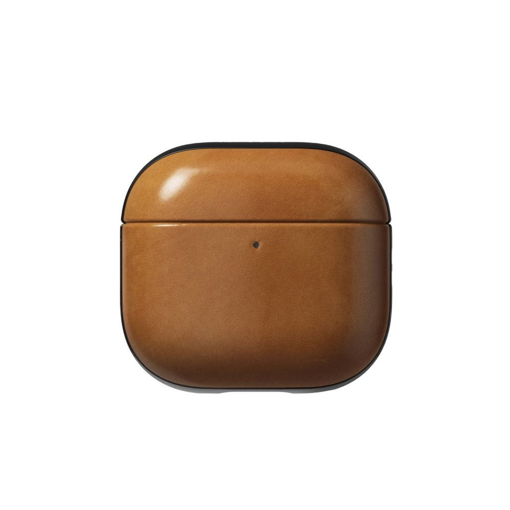 AirPods (4. Gen.) Nomad Modern Leather Deksel - Lys Brun