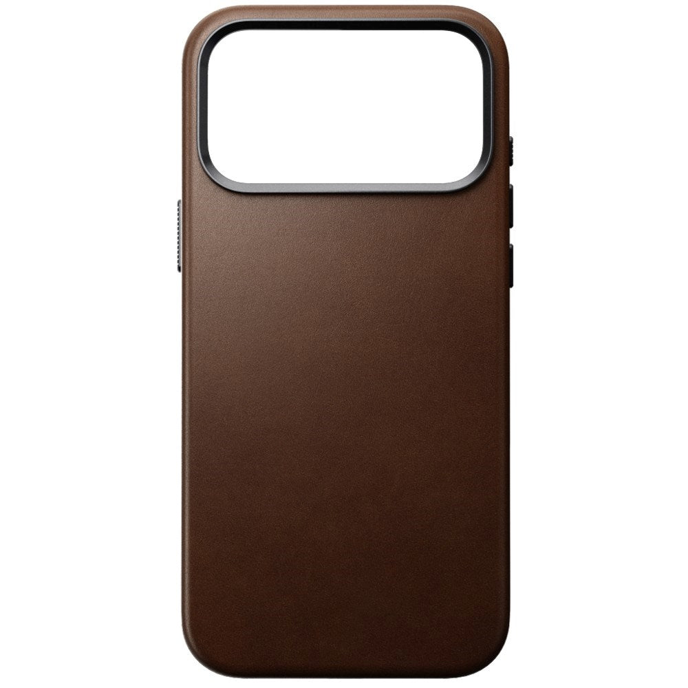 iPhone 18 Pro Max Nomad Traditional Leather Case - MagSafe Kompatibel - Brown
