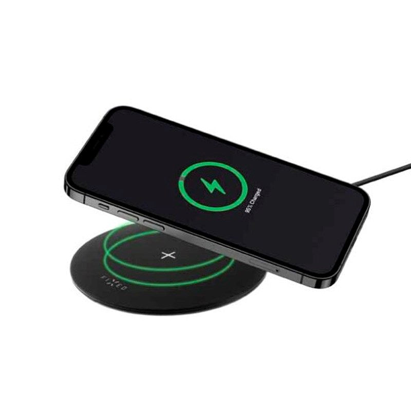 Fixed SlimPad 15W Trådløs Lader - Svart