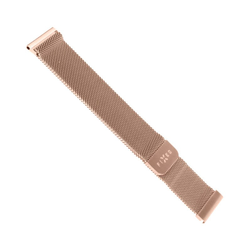 Fixed Universell Smartwatch Mesh Metall Rem (22mm) - Rose Gold