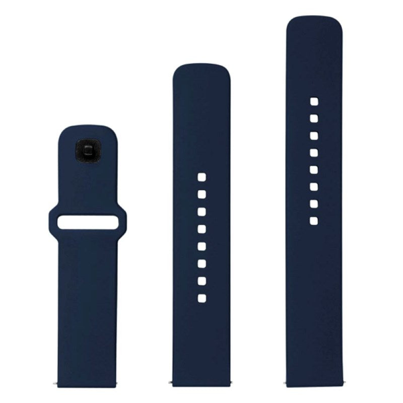 Fixed Universal Smartwatch Sporty Silikon Rem (20mm) - Blå