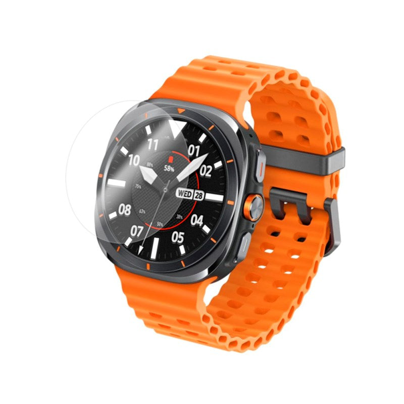 Samsung Galaxy Watch Ultra (47mm) Fixed Herdet Beskyttelsesglass - 2 stk - Gjennomsiktig