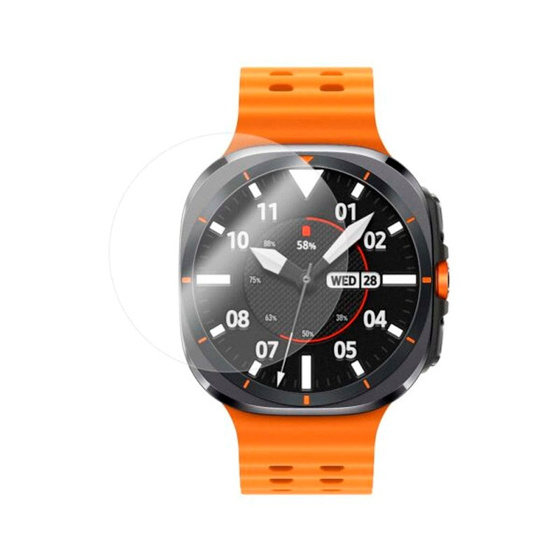 Samsung Galaxy Watch Ultra (47mm) Fixed Herdet Beskyttelsesglass - 2 stk - Gjennomsiktig