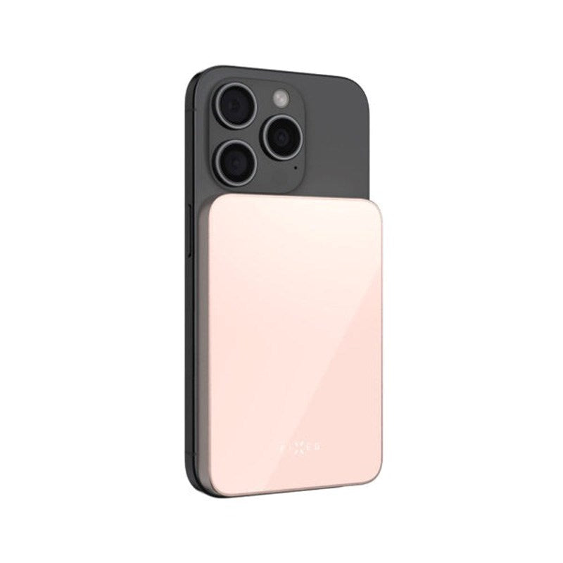 Fast MagZen Qi2 Trådløs Powerbank 5 000 mAh - Rosa