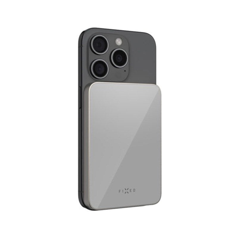 Fast MagZen Qi2 Trådløs Powerbank 10 000 mAh - Grå
